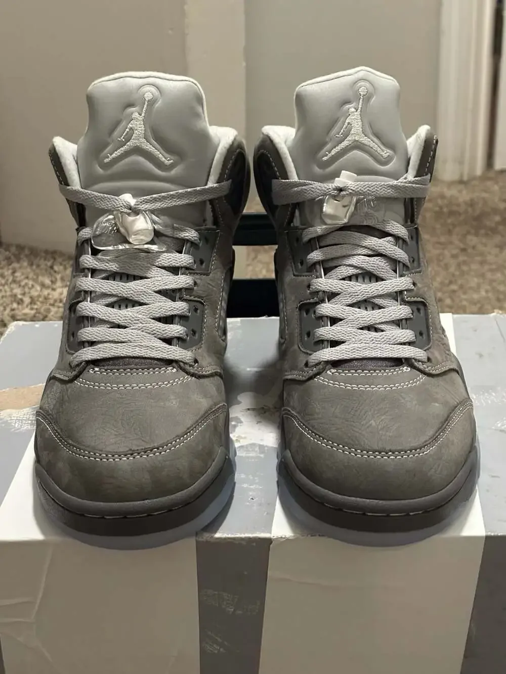 Air Jordan 5 Retro ‘Wolf Grey’. Size 8.5 men’s.